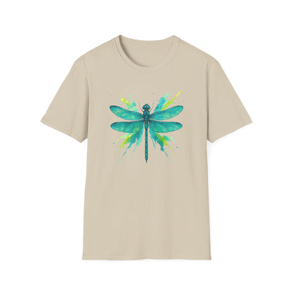 Dragonfly Teal Splash