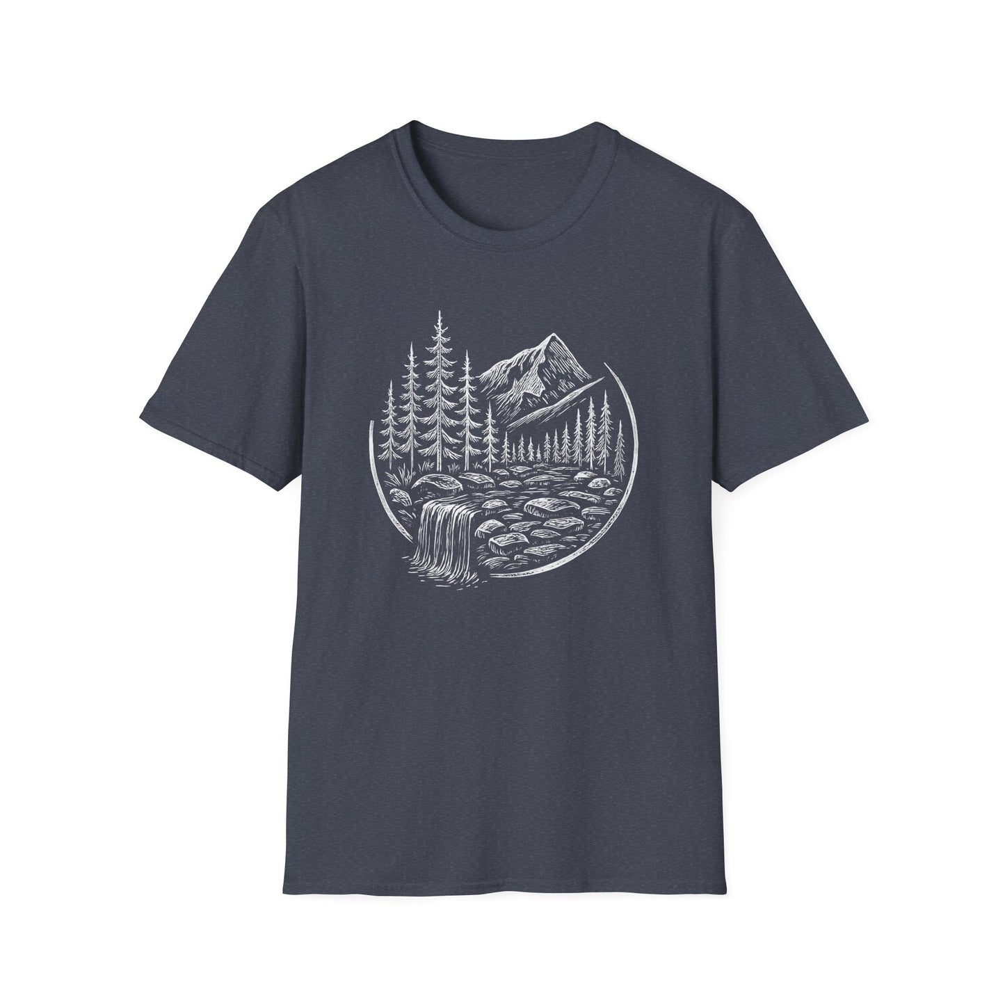 Whitescale Mountain River Escape T-shirt