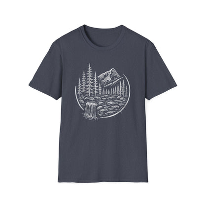 Whitescale Mountain River Escape T-shirt