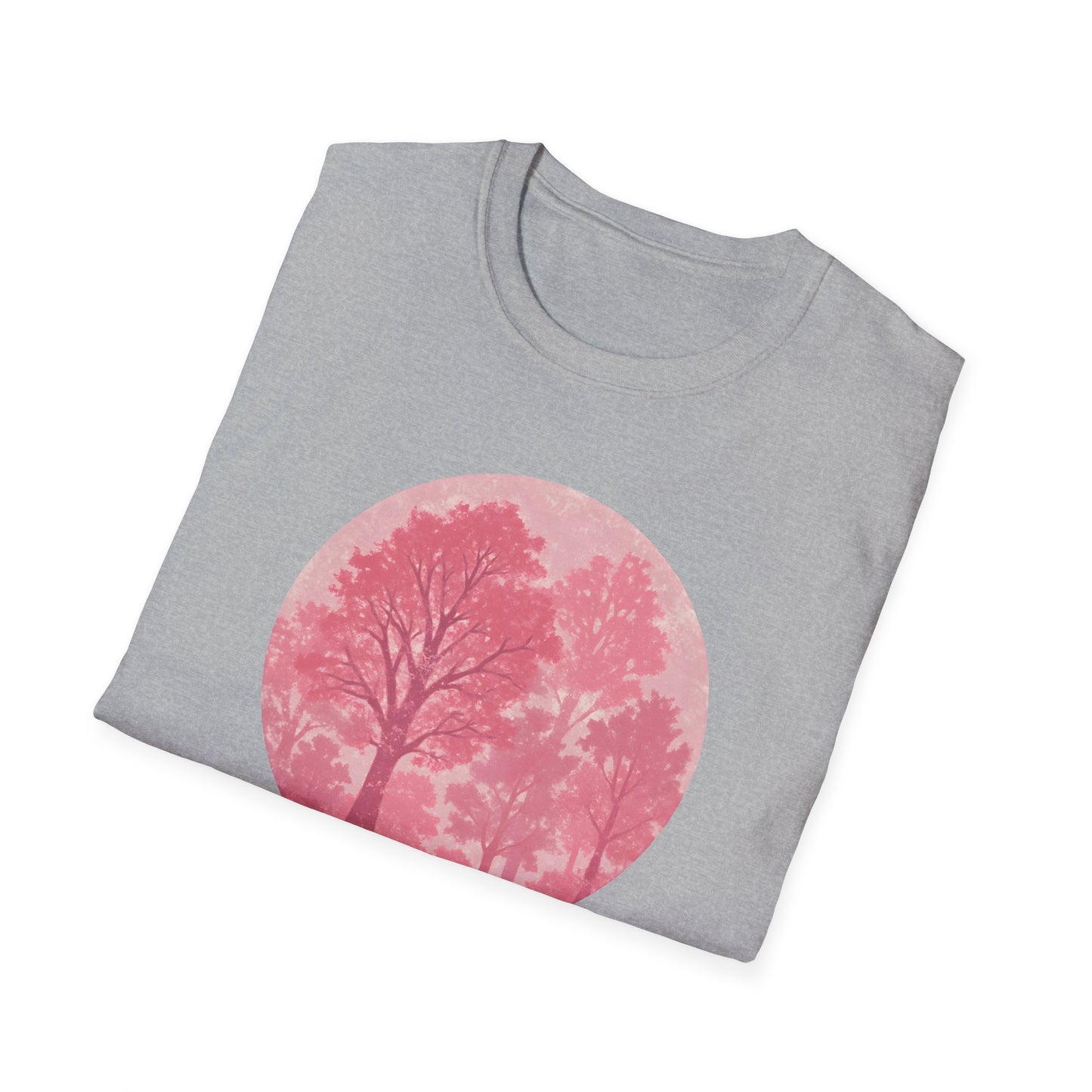 Forest Oil Painting Pinkscale