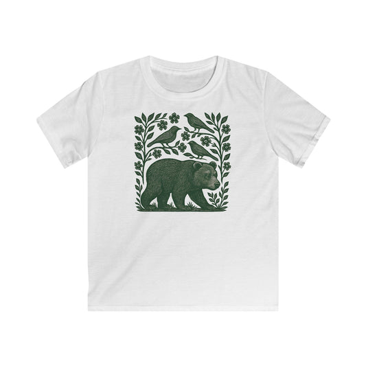 Children's Forest Bear And FriendsT-shirt