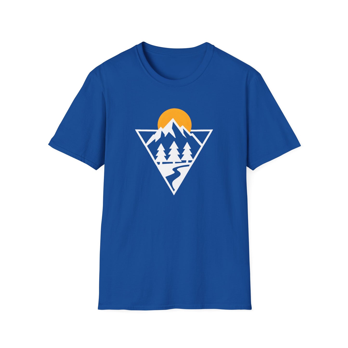 Minimalist Diamond Mountain Valley T-shirt
