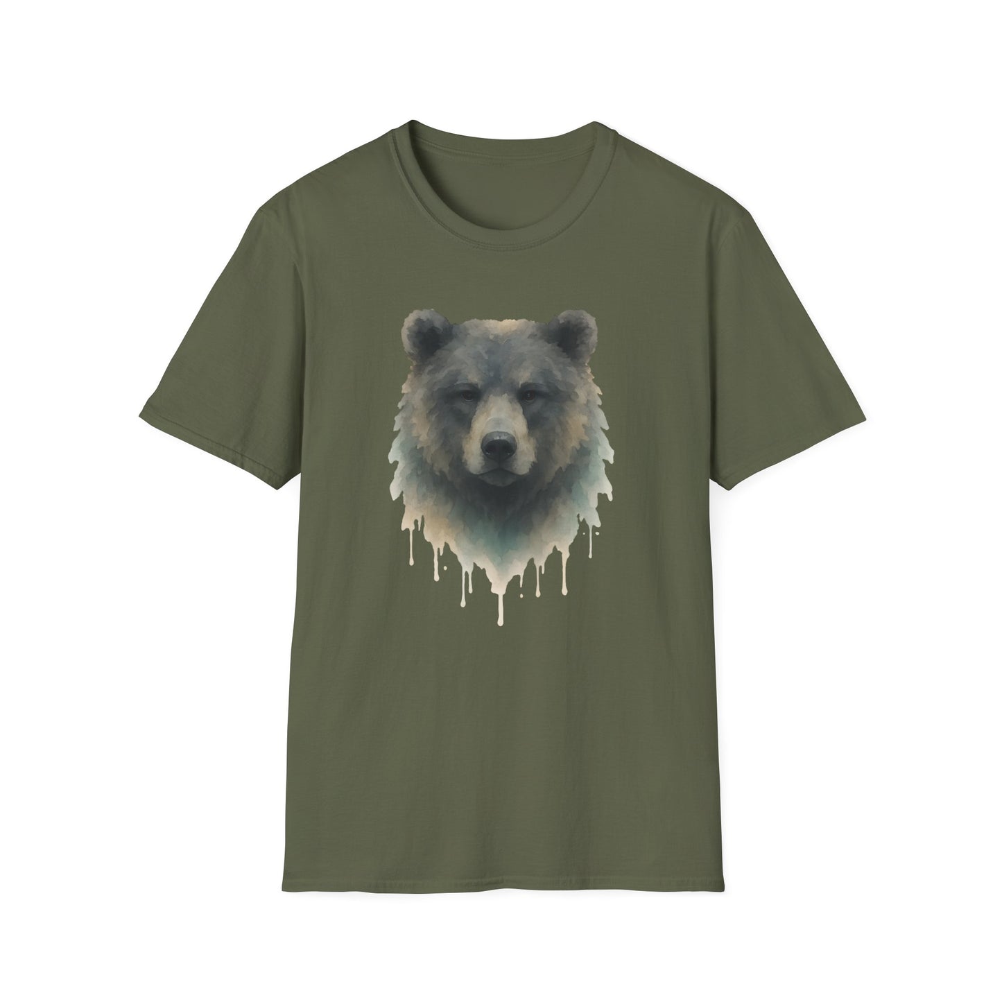 Bear Watercolor Portrait T-shirt