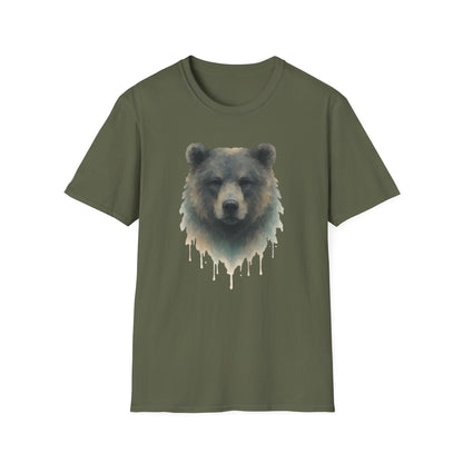 Bear Watercolor Portrait T-shirt