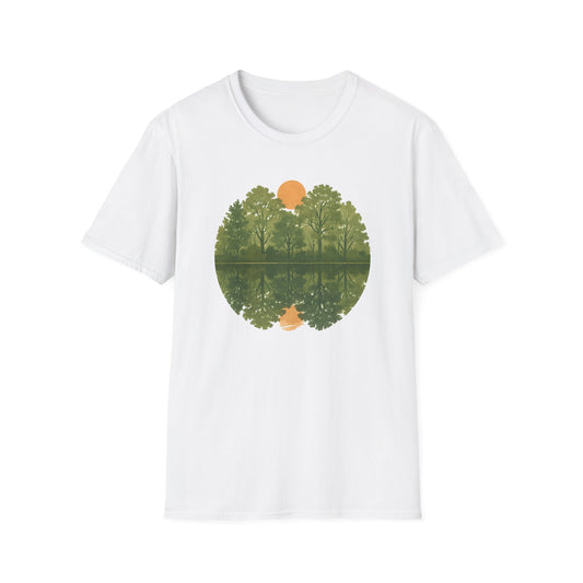 Forest Reflection Full Sun T-shirt