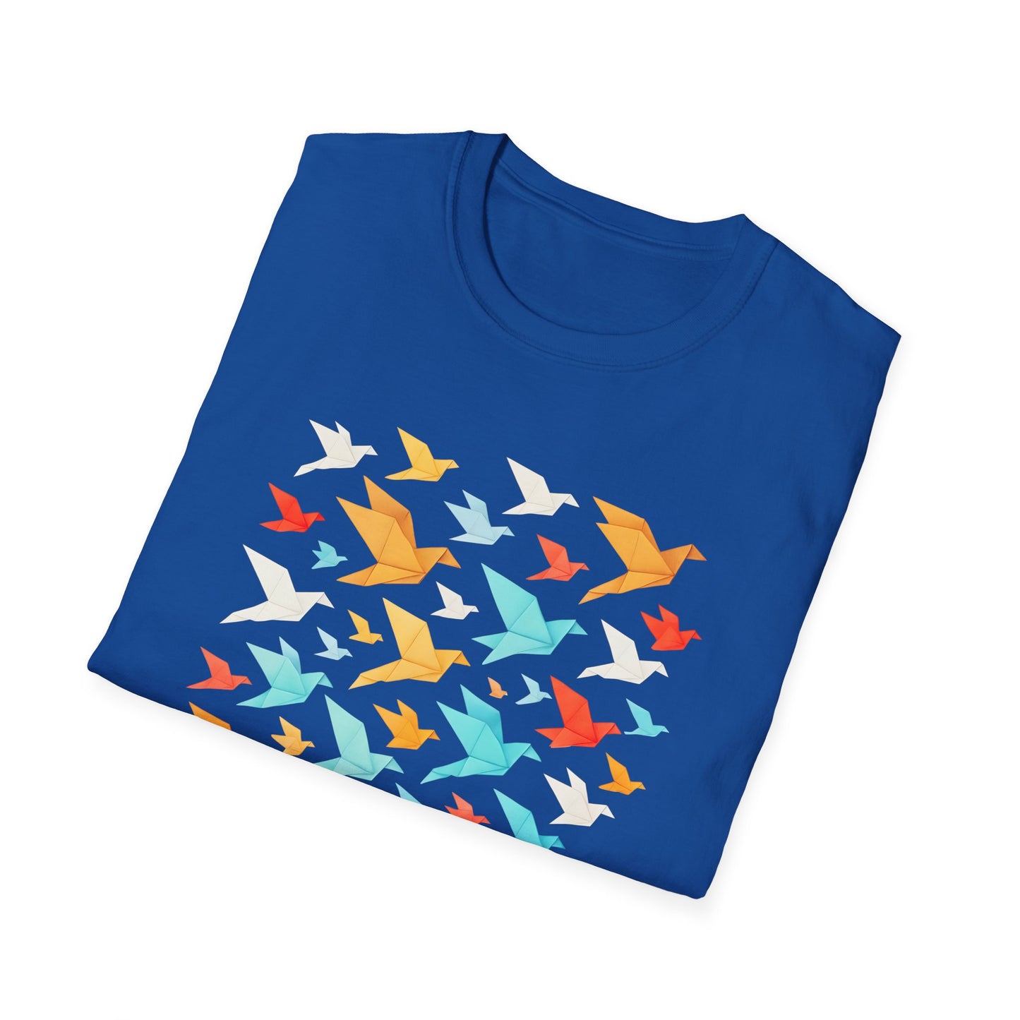 Origami Flock Of Birds T-shirt
