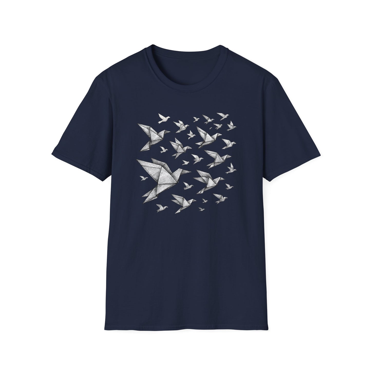 Origami Birds In Flight