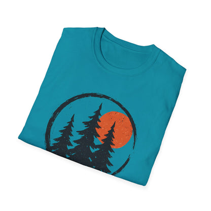 Sunset Pines Ink Stamp T-shirt