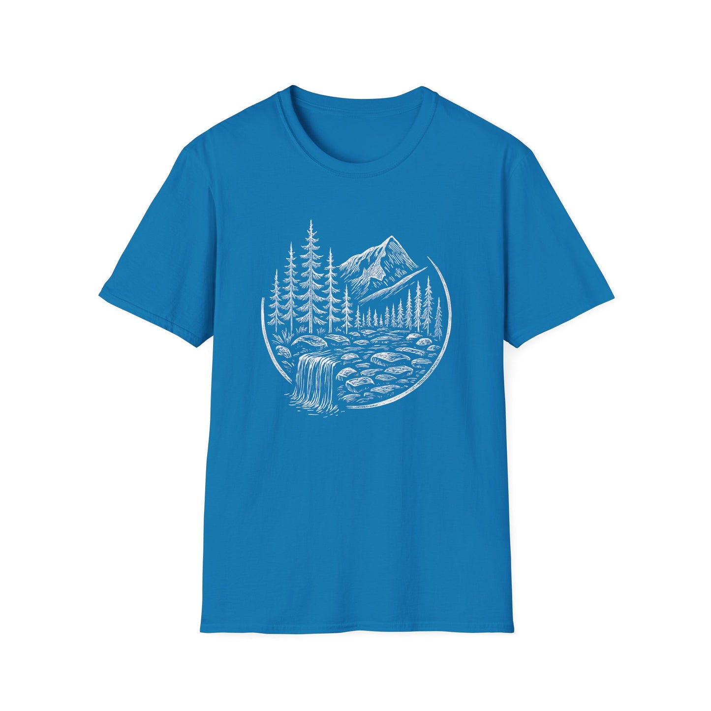 Whitescale Mountain River Escape T-shirt