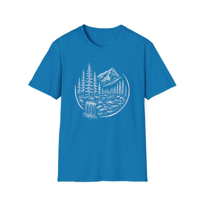 Whitescale Mountain River Escape T-shirt