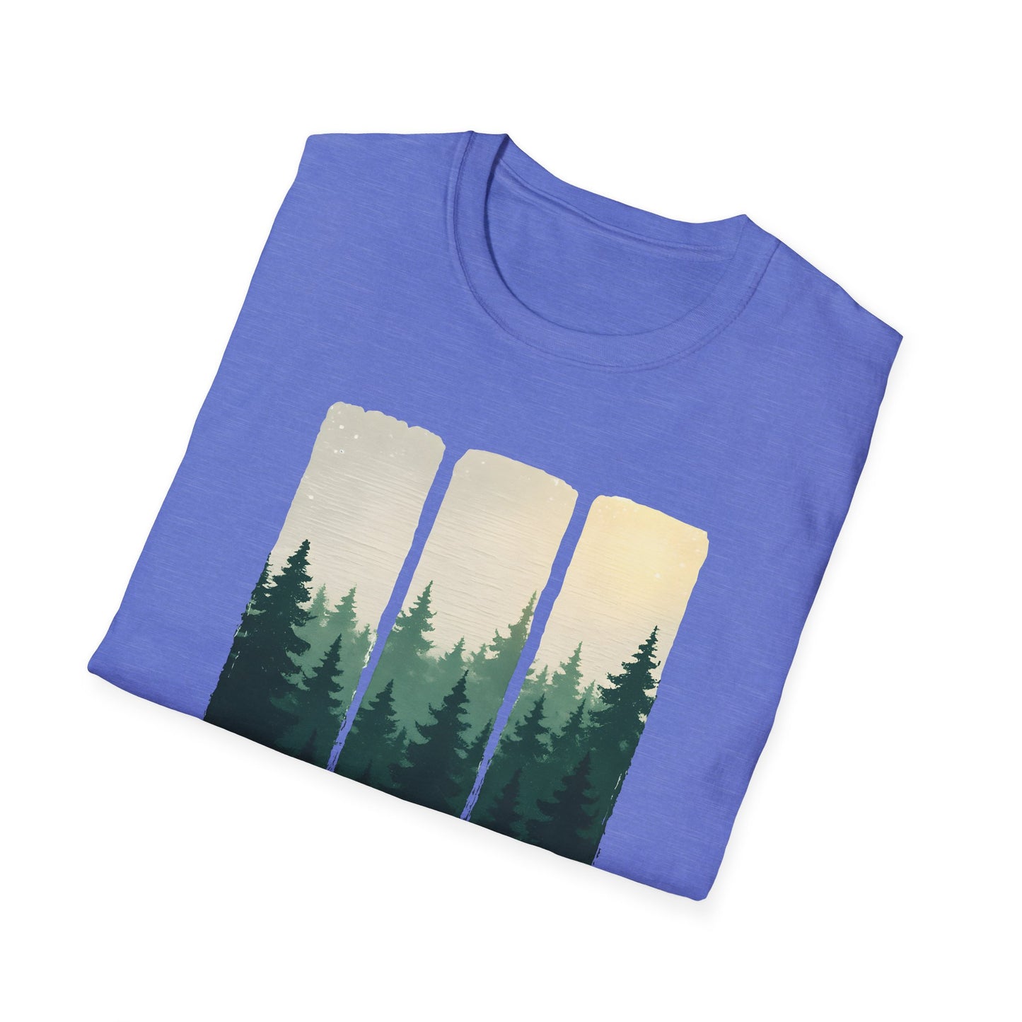 Sunlit Forest Brushstrokes