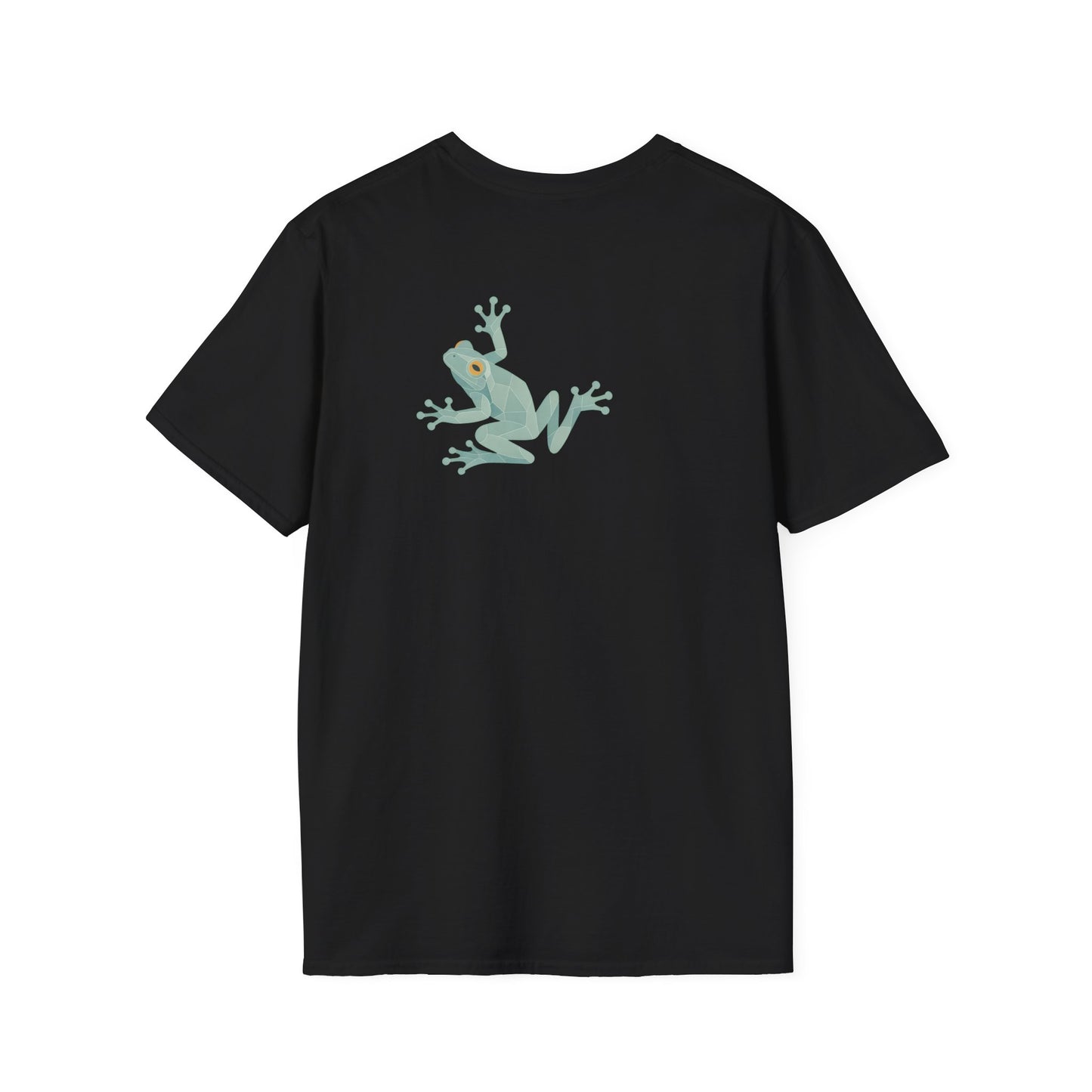 Geometric Frog Front and Back
