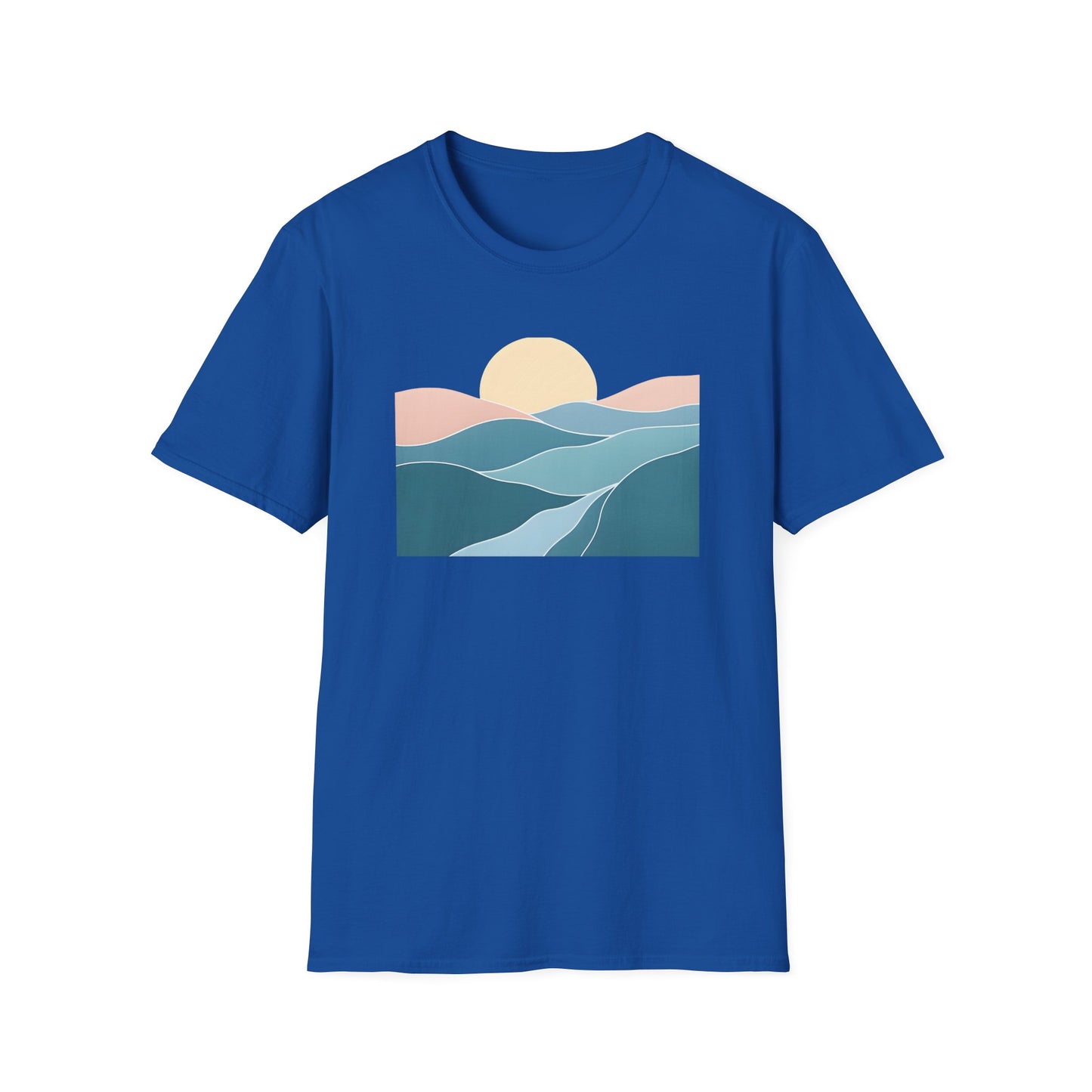 Sunset Over Rolling Hills T-shirt