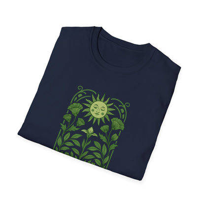 Serene Green Sunflower T-shirt