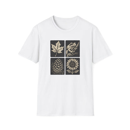 Woodland Magic Flora and Fauna T-shirt