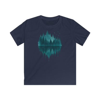 Children's Ink Drip Forest T-shirt