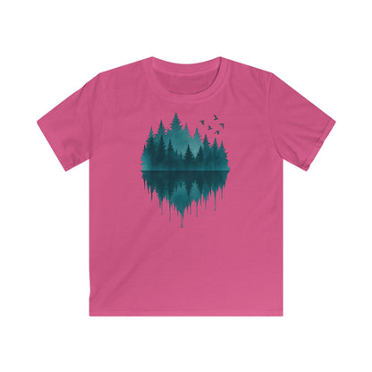 Children's Ink Drip Forest T-shirt