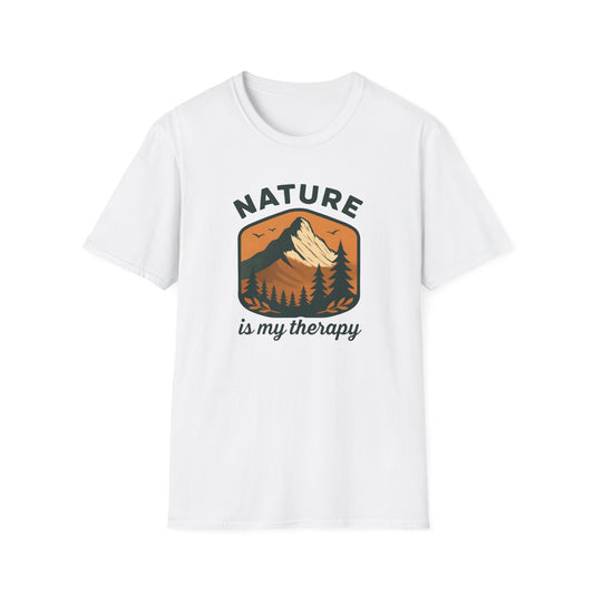 Nature Is My Therapy Landscape T-shirt