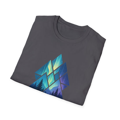 Geometric Diamond Aurora T-shirt