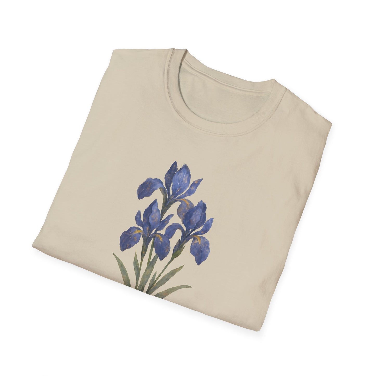 Blue Iris Portrait