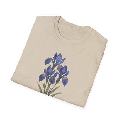 Blue Iris Portrait