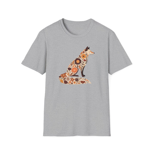 Fox Floral Pattern