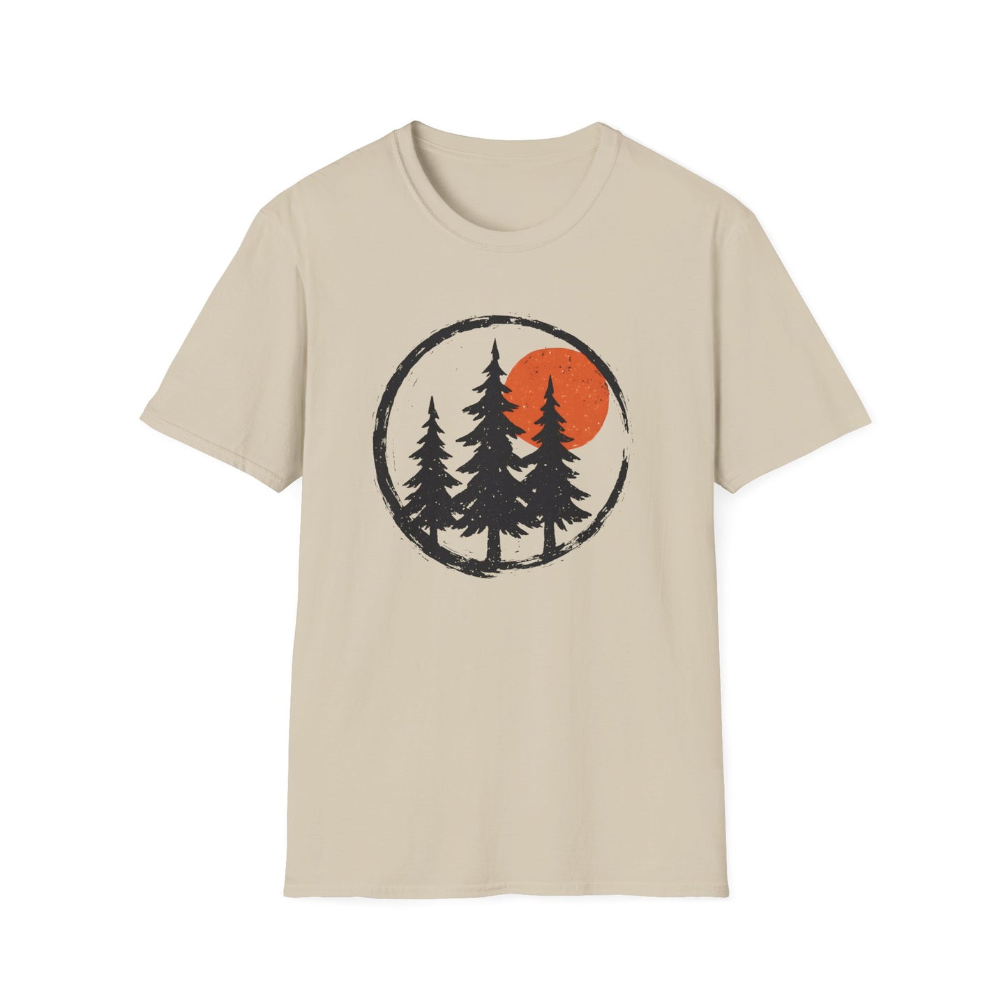 Sunset Pines Ink Stamp T-shirt