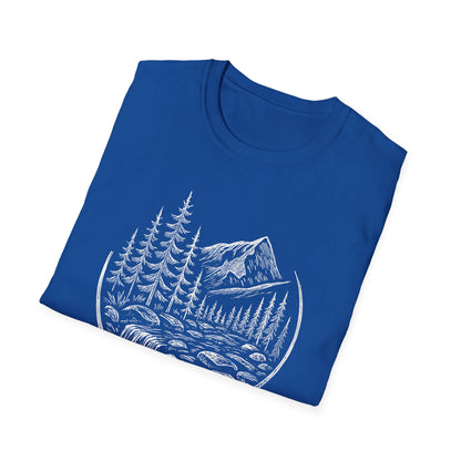 Whitescale Mountain River Escape T-shirt