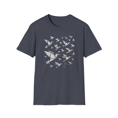 Origami Birds In Flight