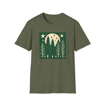 Mystic Forest Night T-shirt