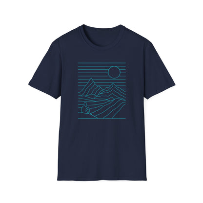 Notepad Line Landscape T-shirt