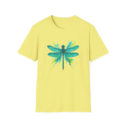 Dragonfly Teal Splash