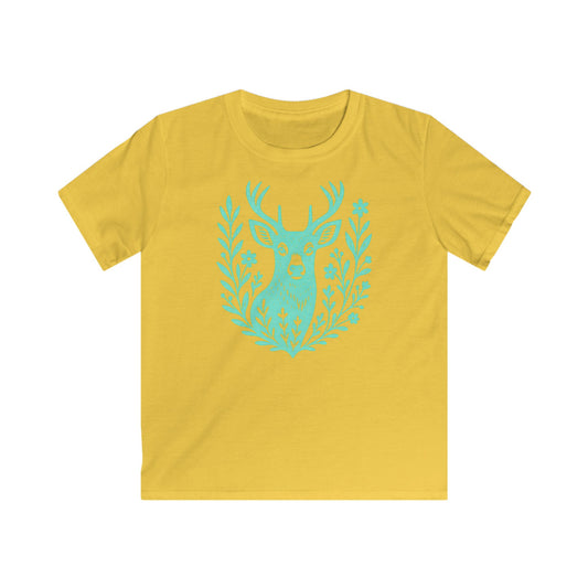 Children's Deer Portrait T-shirt