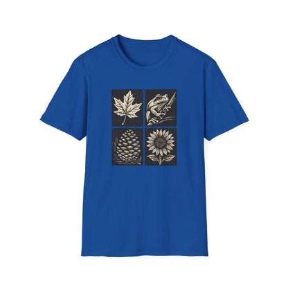 Woodland Magic Flora and Fauna T-shirt