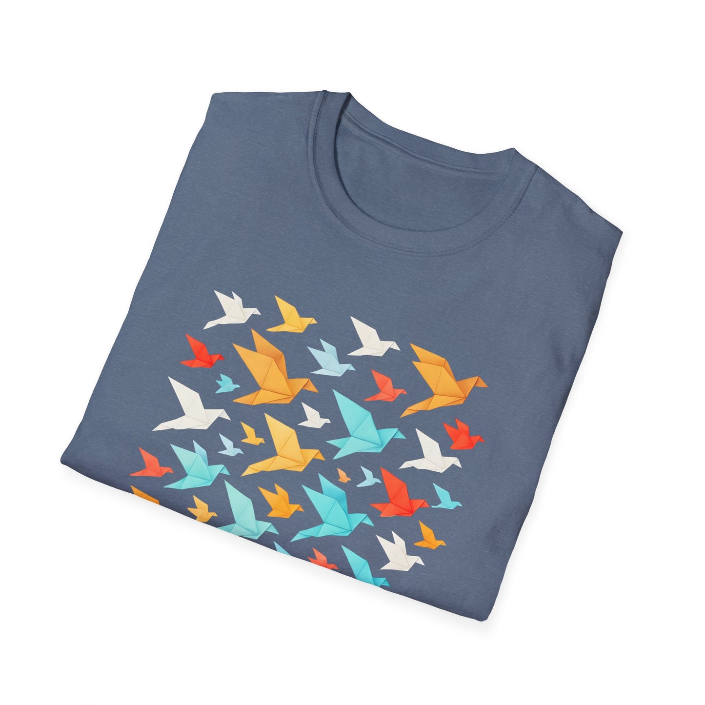 Origami Flock Of Birds T-shirt