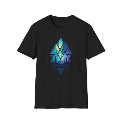 Geometric Diamond Aurora T-shirt