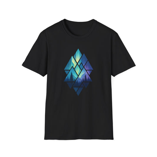 Geometric Diamond Aurora T-shirt