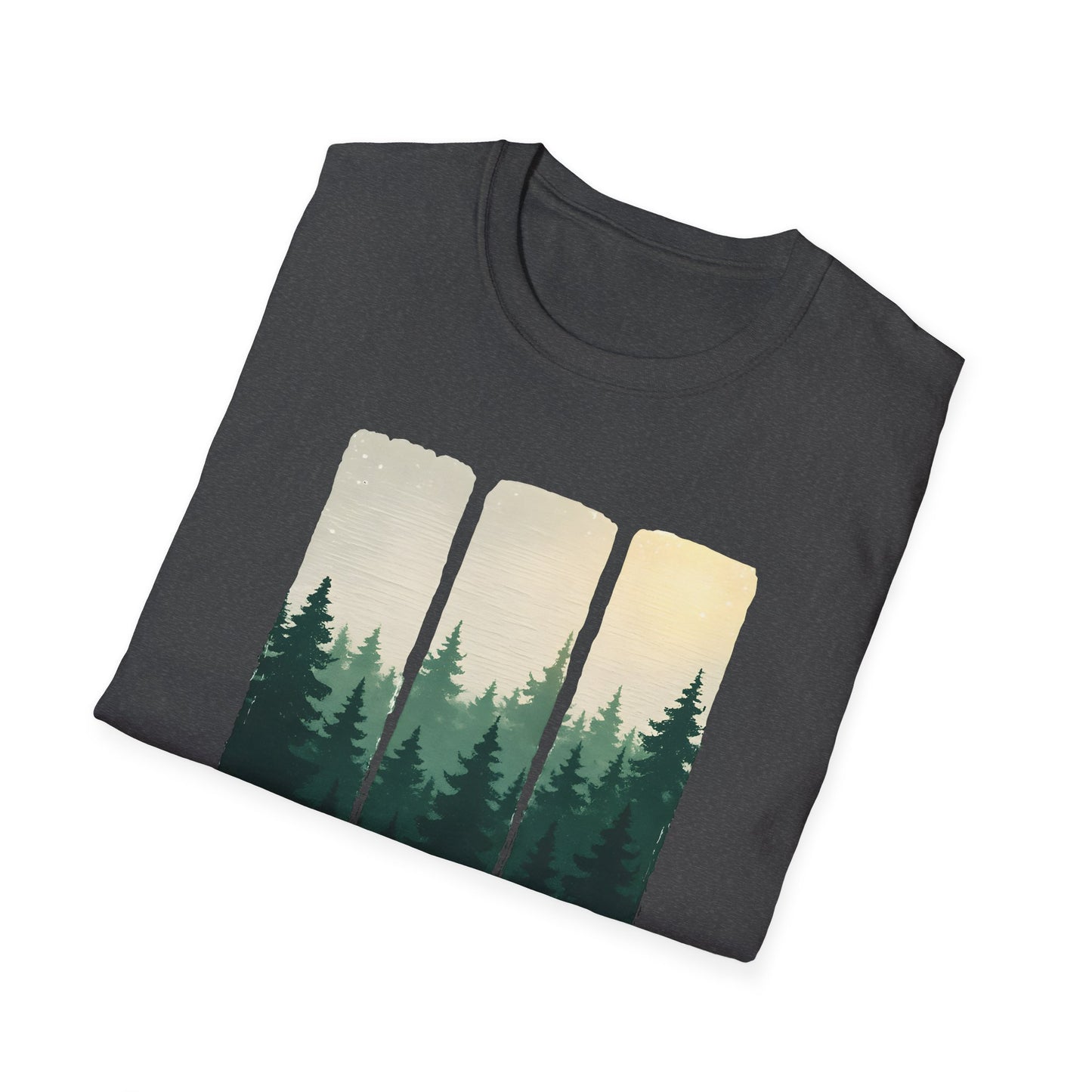 Sunlit Forest Brushstrokes