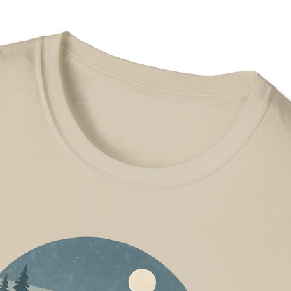 Elk Under Moonlight