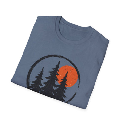 Sunset Pines Ink Stamp T-shirt