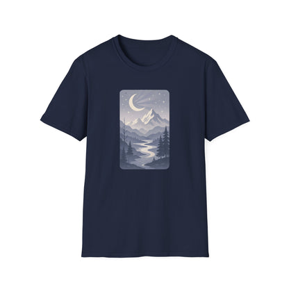 Moonlit Mountain Valley T-shirt