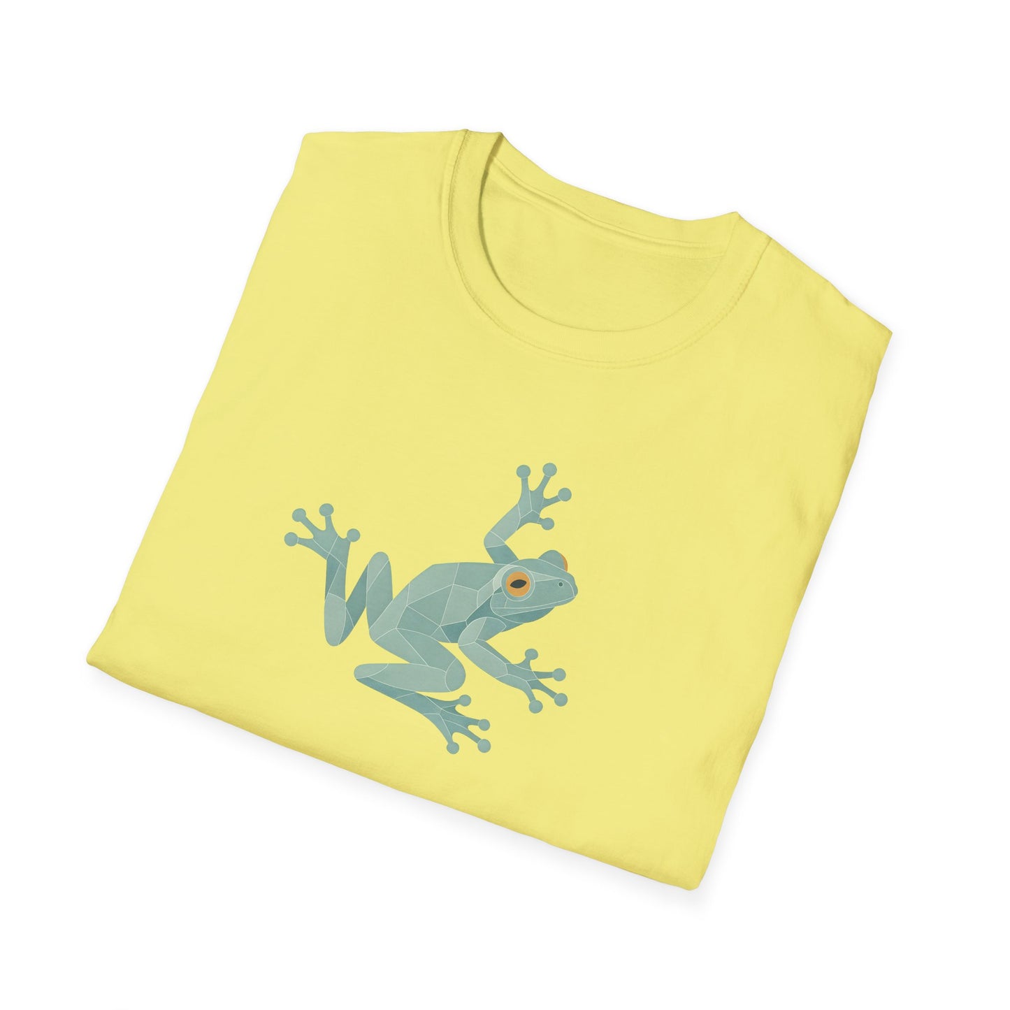 Geometric Frog Front and Back