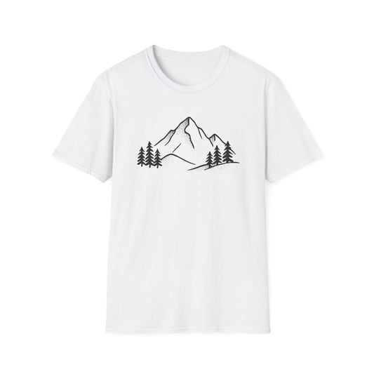 Minimalist Mountain Range T-shirt