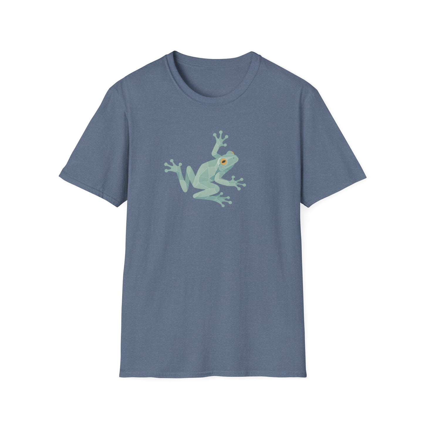Geometric Frog Front and Back