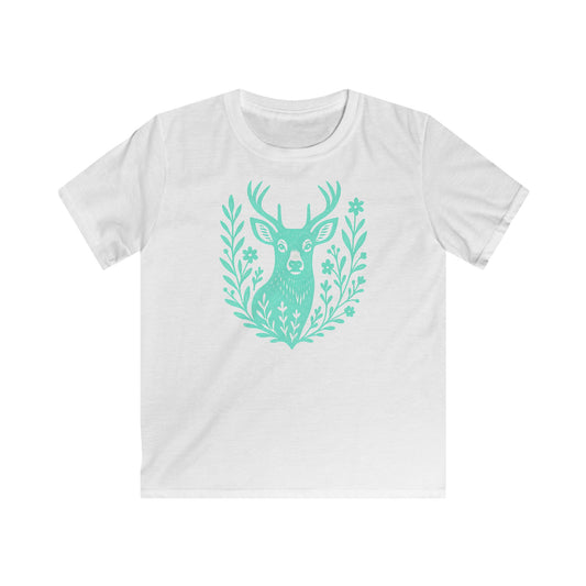 Children's Deer Portrait T-shirt