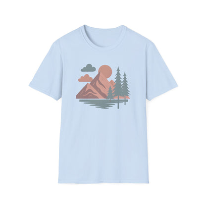 Mountain Landscape Serenity T-shirt