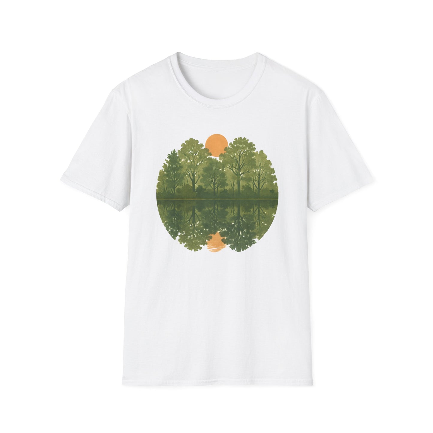 Midday Forest Reflection T-shirt
