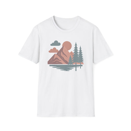 Mountain Landscape Serenity T-shirt