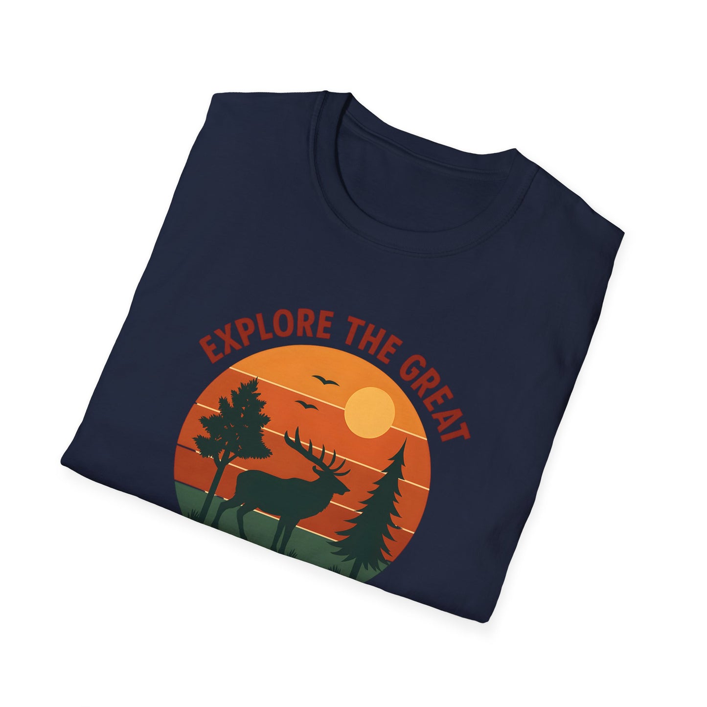 Retro Explore the Great Outdoors T-shirt
