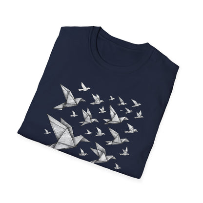 Origami Birds In Flight